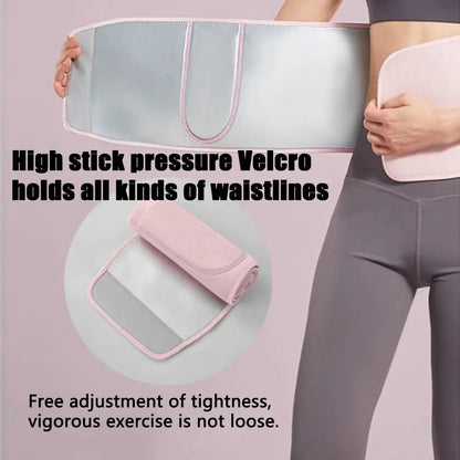 Sweat-Resistant Sports Waist Support Belt – Adjustable & Slimming